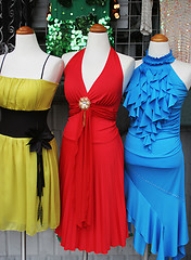 Image showing Evening gowns.