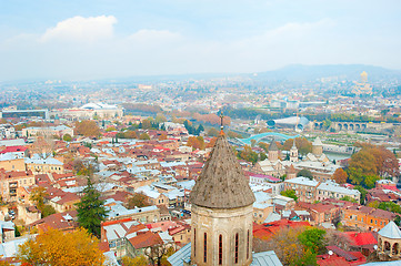 Image showing Tbilisi panorama