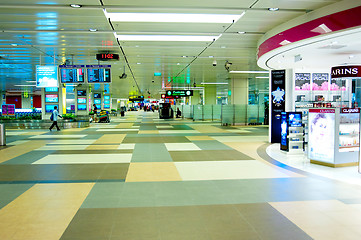 Image showing Hall at Changi International Airport