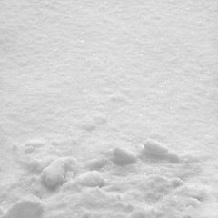 Image showing snow background texture