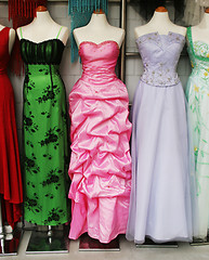 Image showing Gorgeous dresses.