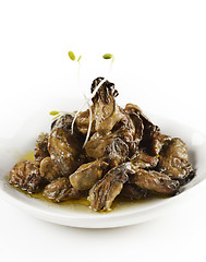 Image showing Smoked Oysters