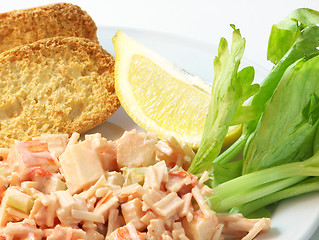 Image showing Crab Meat Salad