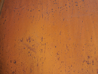 Image showing Rusted steel