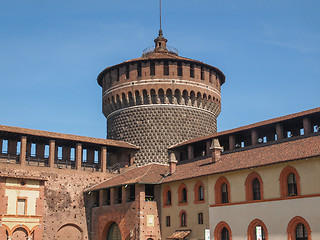 Image showing Castello Sforzesco Milan
