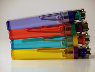 Image showing 4 Lighters