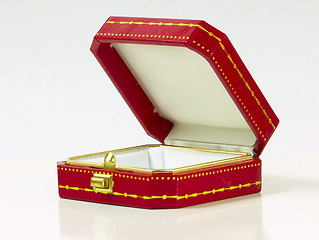 Image showing Vintage Red Box(Open)