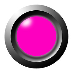 Image showing Pink Light Button