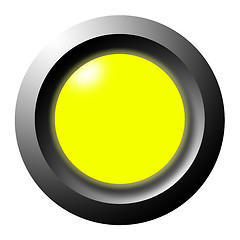 Image showing Yellow Light Button