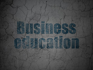 Image showing Education concept: Business Education on grunge wall background