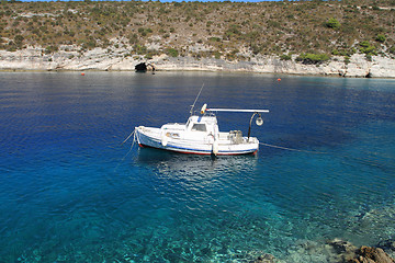 Image showing Ship at sea