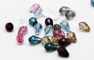 Image showing Colorful pearls