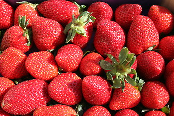 Image showing Strawberries