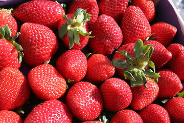 Image showing Strawberries