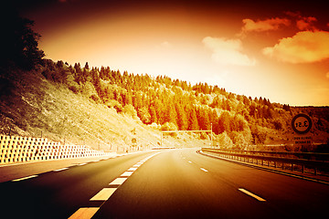 Image showing Empty street