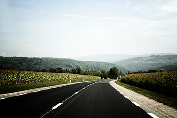 Image showing Empty street