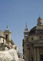 Image showing piazza del popolo rome