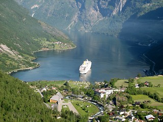 Image showing Geiranger