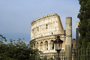 Image showing collosseum rome italy