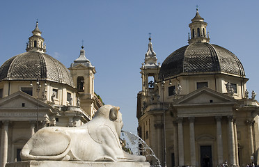 Image showing piazza del popolo rome