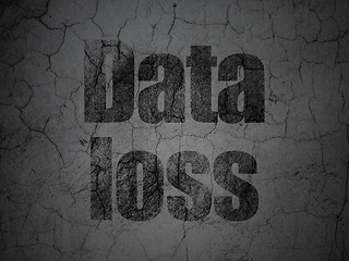 Image showing Information concept: Data Loss on grunge wall background