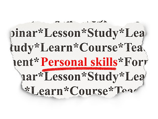 Image showing Education concept: Personal Skills on Paper background