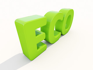 Image showing 3d Eco