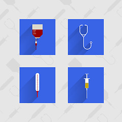 Image showing Icons for medicine