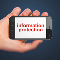 Image showing Security concept: Information Protection on smartphone