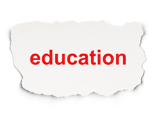 Image showing Education concept: Education on Paper background
