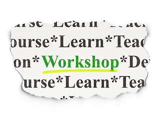 Image showing Education concept: Workshop on Paper background