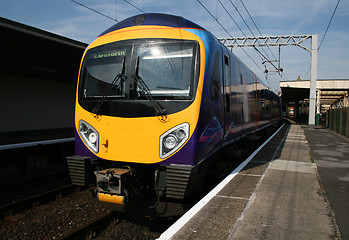 Image showing modern diesel train