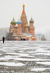 Image showing St.Basil's Cathedral in Moscow