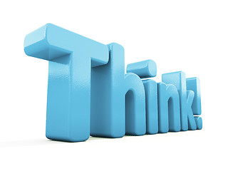 Image showing 3d Think