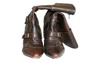 Image showing brown boots