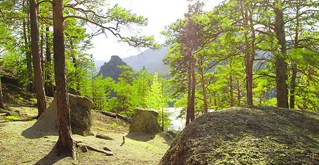 Image showing mountain lake