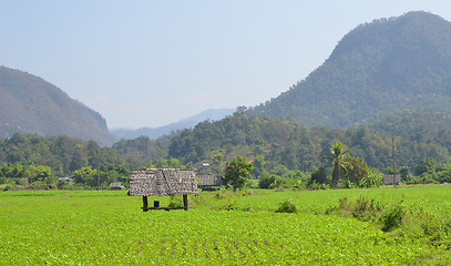 Image showing mountain village