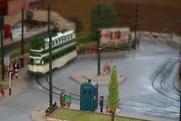 Image showing models railway