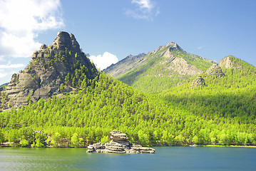 Image showing mountain lake