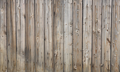 Image showing wooden fence