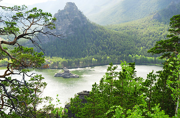 Image showing mountain lake