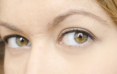 Image showing woman eyes