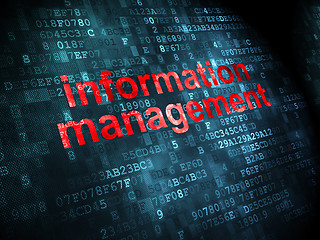 Image showing Information Management on digital