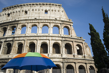 Image showing colosseum rome italy