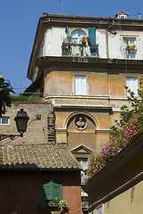 Image showing street scene archtecture rome italy