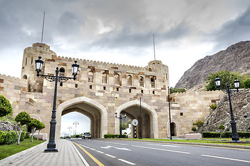 Image showing City gate Muscat