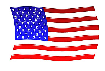 Image showing American Flag