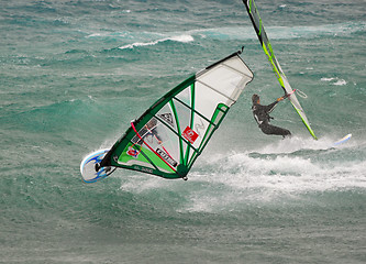 Image showing Windsurfing