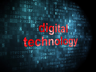 Image showing Digital Technology on background