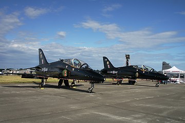 Image showing BAE Hawk jet planes